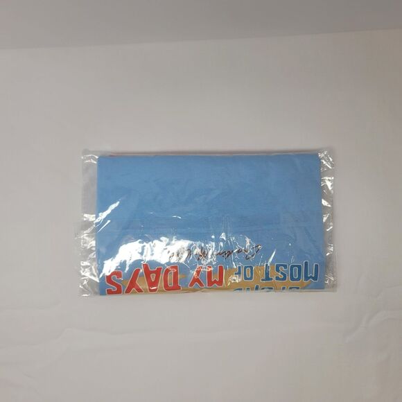 Cardin McCoy (NWT-UNOPENED) Light Blue ‘Playground’ Short Sleeve Shirt (Size M) - Picture 3 of 4